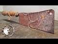 ترميم ساطور صدئة ساطور قديم صدئ ترميم ساطور صدئة ساطور قديم صدئ