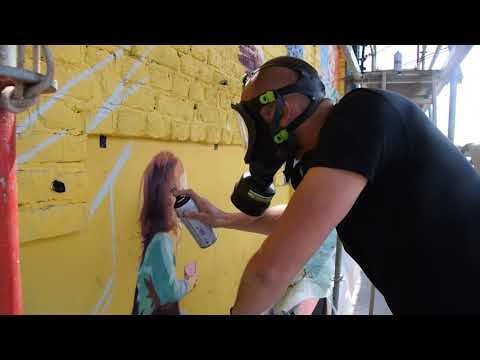 Orlando Kintero et Samuel Idmtal ont commencé leur fresque - PRIZME