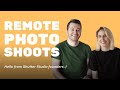 Remote photoshoot with shutter studio