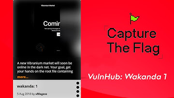 Resolucion de la CTF: Wakanda (VulnHub)