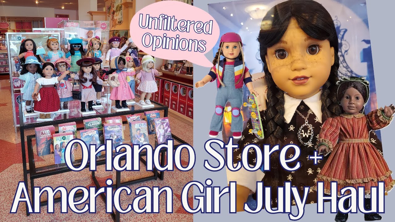 Распаковка новой куклы, покупки с распродажи имущества и магазин в Орландо | Обновление коллекции...