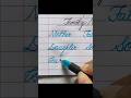 Family Members in Cursive | Cursive Writing Practice | How to Improve Handwriting | Writing Practice