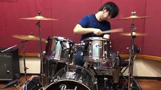 「爆笑ぼっち塾 校歌」でドラム叩いてみた(「Bakusyou Bocchi Juku Kouka」drums cover)