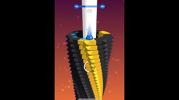 Stack Ball 3D Level 199 Gameplay (iOS,Andriod) #shorts