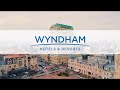 Video filming of the presentation of the construction project of the Wyndham company