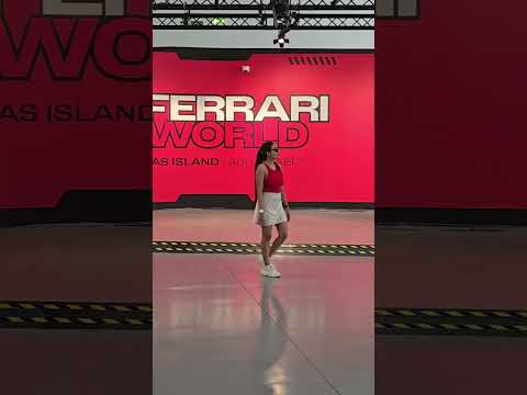 Ferrari World vibes only ✨ #ferrariworldabudhabi #dubai #dubailife #lifeisbutadream #travel #shorts