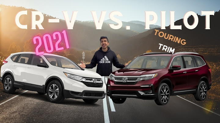 2022 honda pilot vs 2022 honda cr-v