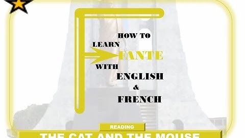 Reading 1 - The Cat and the mouse _ How to learn Fante with English and French.