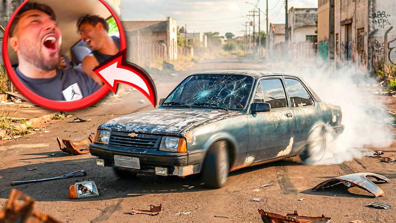 DEIXEI MEUS AMIGOS DIRIGIR MEU CHEVETIN !! * acabou com tudo * 😱