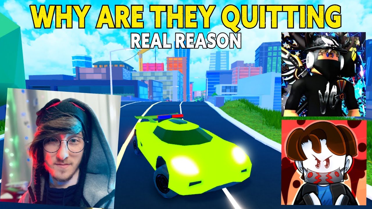 The Real Reason Why Kreekcraft Myusernamesthis Quit Jailbreak Roblox Iphone Wired - roblox fastest man alive always late