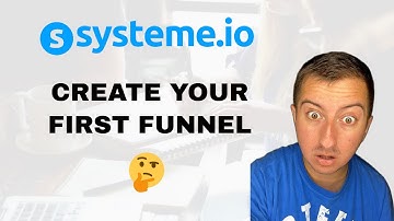Systeme.io Tutorial 🎉 How To Create Your First Sales Funnel!