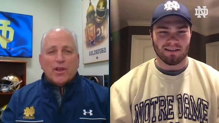 @NDFootball | #GoldRush21 Rocco Spindler Call - Si...