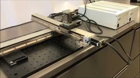X-Y Stage with 300mm Travel Range and Horizontal Z-axis