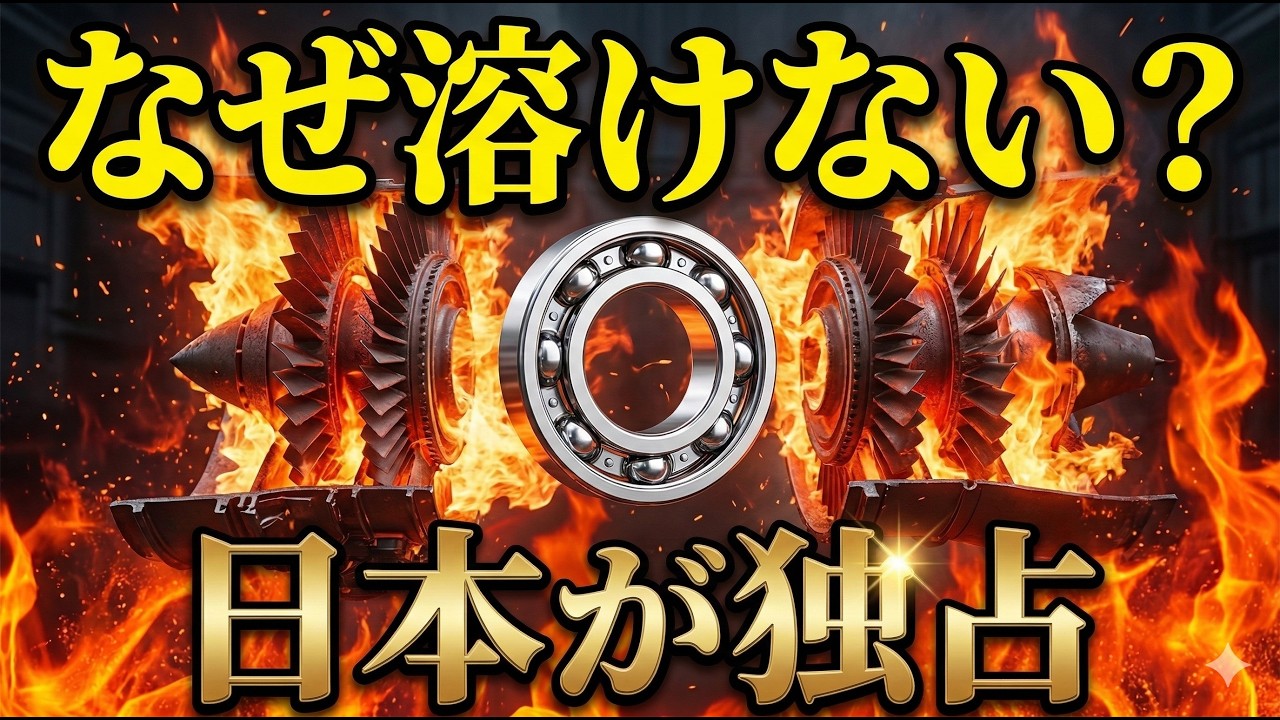 【世界シェア独占】もし日本が止まれば「地球が止まる」。摩擦をゼロにする変態的精度、ベアリングという名の国家機密。