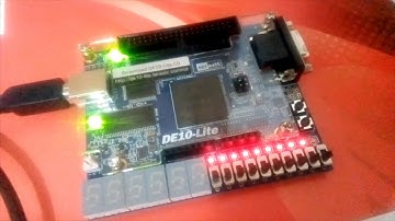 Resultados de divisor de frecuencia en VHDL