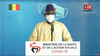 Direct :Ministère de la Santé point sur la situation du 03 août 2020
