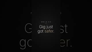 Gig just got safer 🛡️ #shorts Gig just got safer 🛡️ #shorts