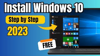 how to install windows 10 in 2024 (step by step) easy