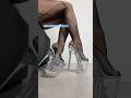 Extreme High Heels Mules and Diamond Pantyhose Try On #highheels #highheelstryon #heels