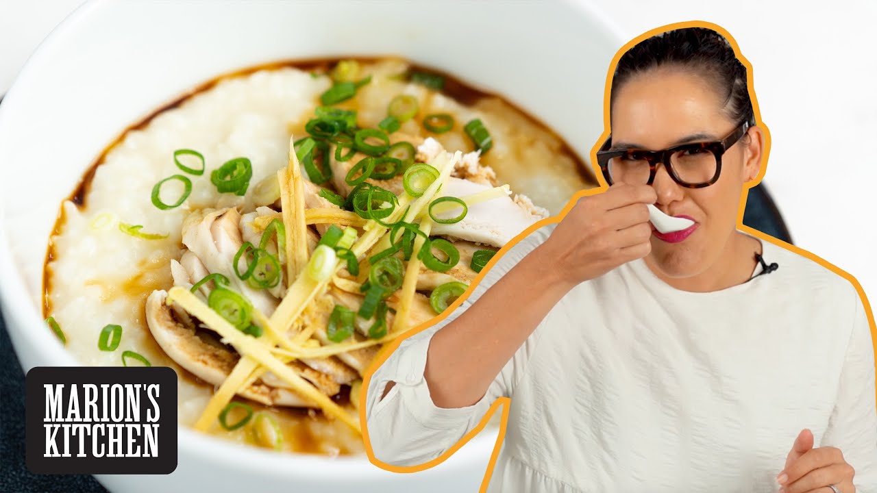How To: Classic Chicken Congee At Home ❤️ | Marion's Kitchen