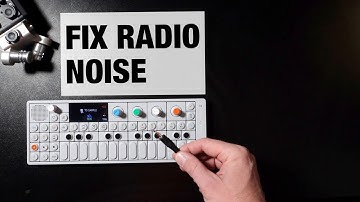 OP-1 radio noisy? Fix radio noise with a simple cable