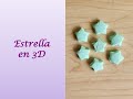 Tutorial como hacer una  estrella 3d 