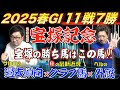 【宝塚記念2025】春G1《11戦7勝》の分析力！外厩×クラブ馬×過去傾向から浮かび上がる好走＆勝ち馬候補とは？