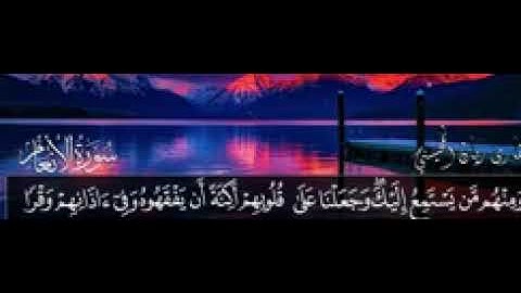 ما تيسر من سورة الأنعام . ريان المحيسني