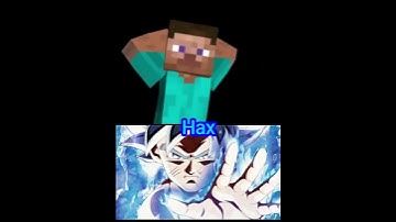 Mui Goku vs creative Steve  #Shorts #anime #Dbs #Goku #Vegeta #minecraft  #steve