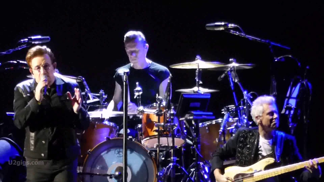U2 Running To Stand Still, Vancouver 20170512 YouTube