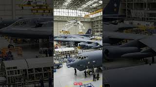 Huge B-52 bomber under intense #shorts #B52 #aircraftmaintenance #viralshorts #trendingnow