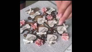 Personalized Family Flower Tree Frame Name Engraved Home Decor For Mom And Grandma Christmas Gift