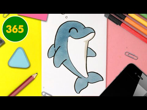 Video: Hur Man Lär Sig Att Rita Delfiner