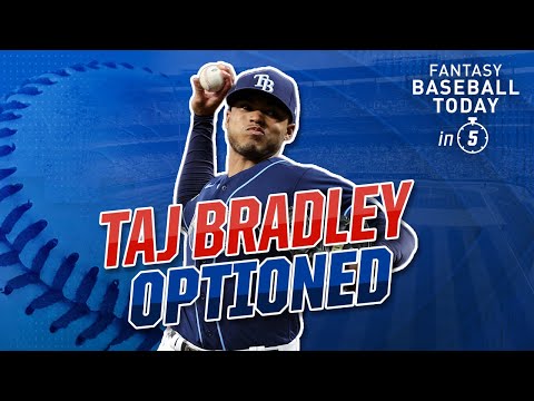 Taj Bradley Optioned Back to Triple-A! Let's Rank Pitching