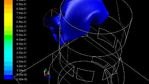 Simulation of Two Stroke engine Direct injection LPG thru port window