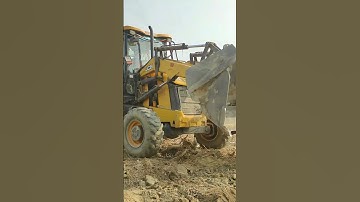 Powerful 3DX Backhoe Loader Conquers Nature: Lifting and Removing Tree Roots!