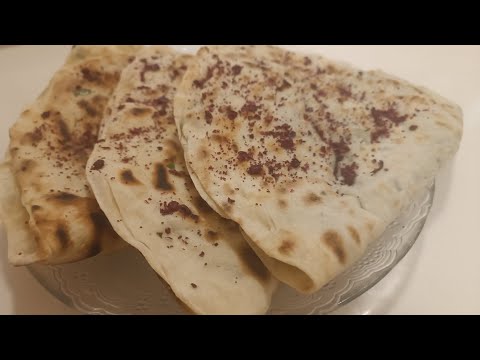 Очень вкусный кутаб из звездчатки./ Cincilim otu ilə çox ləzzətli və xeyirli göy qutabı 😋✨