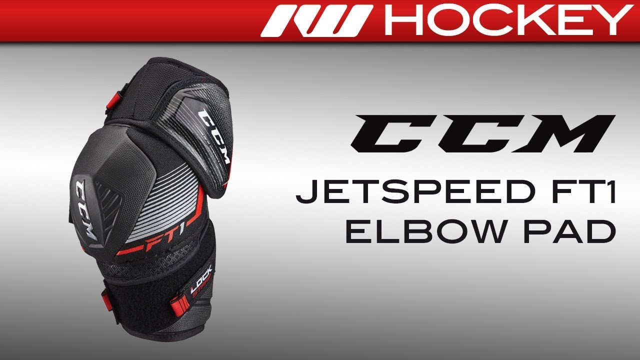 CCM JetSpeed FT1 Elbow Pad Review YouTube