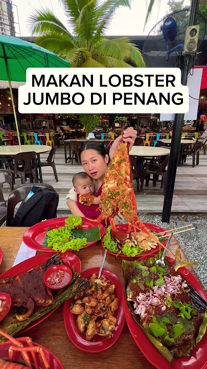 WOW SEAFOOD IN PENANG 😭🤲🏼 #jejezhuang #jejezhuangkepenang