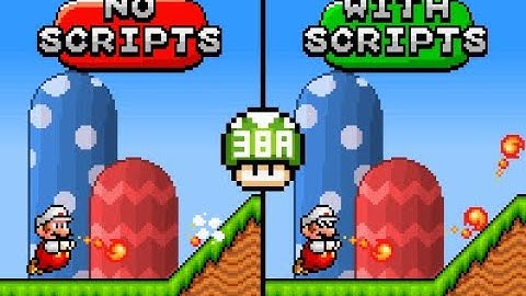 Super Mario Bros X (SMBX 1.4.5) - Custom Physics and behaviors scripts!!!
