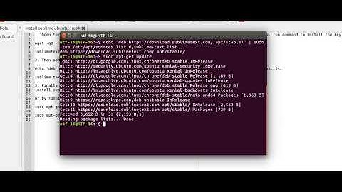 Install Sublime 3 ubuntu-16.04