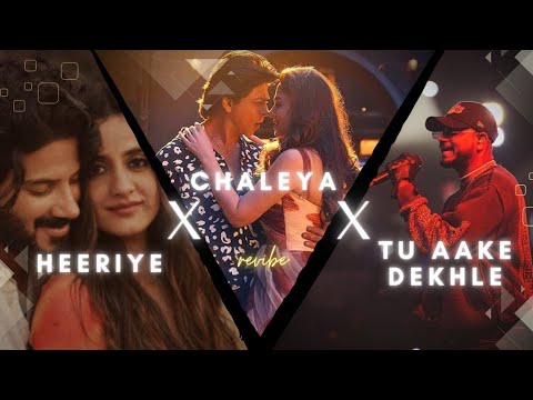 Heeriye X Chaleya X Tu Aake Dekhle Insta Mashup  revibe  Viral Insta ReelsTikTok Remix Mohib Beats