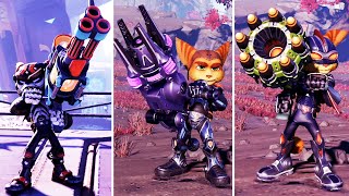 Ratchet & Clank: Rift Apart PS5  ALL WEAPONS Unlocked Showcase