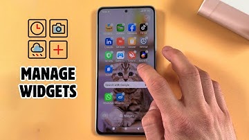 How to Manage Widgets on Xiaomi Redmi Note 13 - Add, Move, Delete