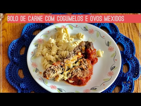 Vídeo: Rolinhos De Carne Com Ovos Mexidos E Cogumelos