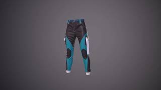 Pants Clo3d, Marmoset rendering