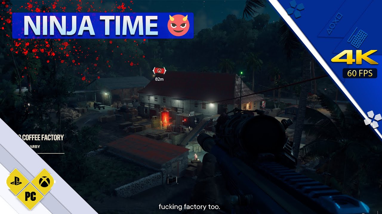 BEST SNIPER IN FC6 | NINJA MOOD