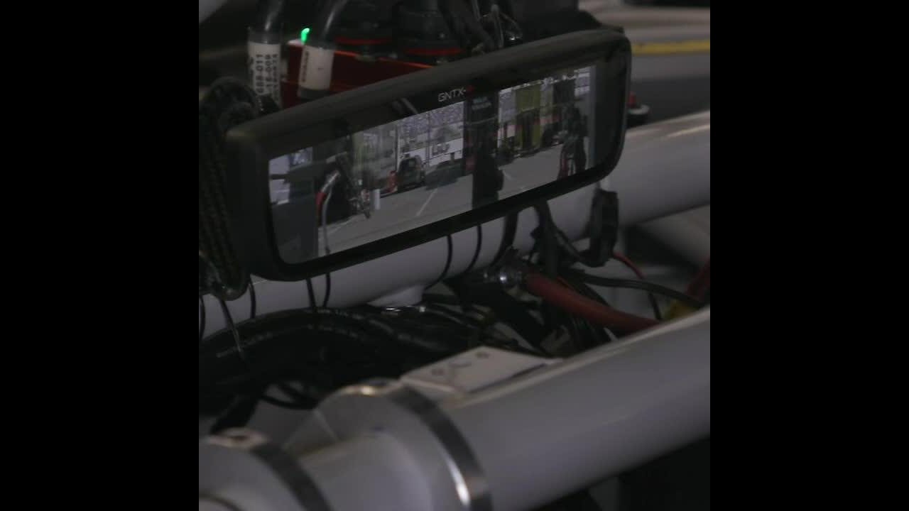 Next Gen's rear view mirror gets a digital upgrade | NASCAR Next Gen | #shorts