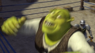Shrek Reversed At 10000% Speed But The Arena Fight Is Normal Speed