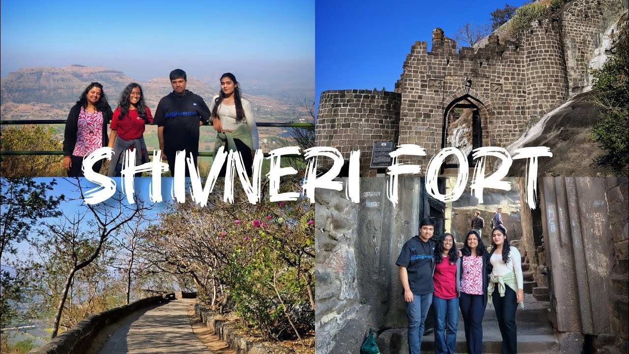 Shivneri Fort Trekking Vlog  ⛰️🚩 